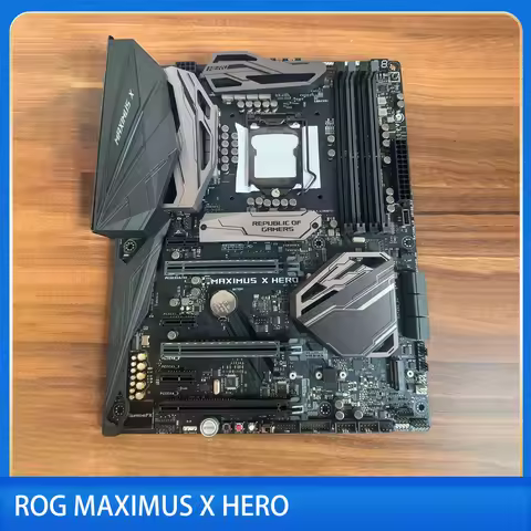 Z370 Desktop Mainboard LGA1151 supports 8th and 9th generation CPU ROG MAXIMUS X HERO