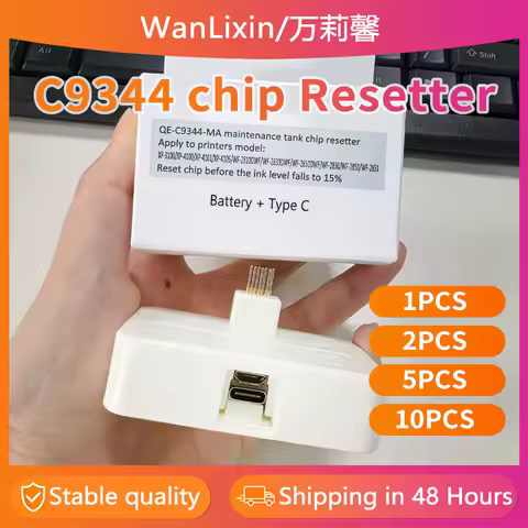 1-10PCS C9344 Maintenance Box Chip Resetter For Epson L3550 L5590 L3556 L3558 WF-2810 WF-2830 2850 2