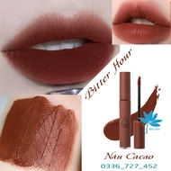 Son 3CE Velvet Lip Tint Bitter Hour – Màu Nâu Cacao Sang Chảnh Quyến Rũ Bền Màu Lâu Trôi