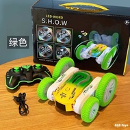 #LKH Vortex 898A 2.4G Double Side Body RC Stunt Car 36 Spin Anti-collision LED Light Remote Control 