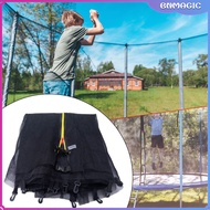 Bnmagic Trampoline bao vây Net phụ kiện thoáng khí các bộ phận lưới an toàn cho 6 cực 10ft 6 cực