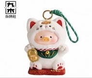 正版Lulu豬招財貓掛飾 Lulu豬公仔 Lulu豬招財