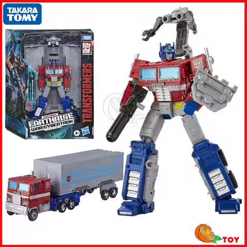 In stock Takara Tomy Transformers toys Earthrise WFC-E11 Optimus Prime Model Robot Collection Action