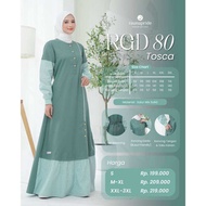 Gamis Syari Premium RGD 80 - Gamis Dress Dewasa Terbaru By RaunaPride