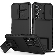 Samsung Galaxy A56 A36 A16 A55 A35 A15 A54 A34 A14 Stand Holder Mobile Phone Case Back Cover Armor C