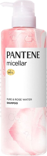 P&G 潘婷 Micellar 無矽靈洗髮精 純淨玫瑰水 泵式 500mL
