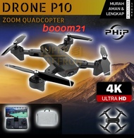 Drone PHIP P10 Quadcopter Camera Zoom 4K HD Murah Remote Control - P10 / drone terbaru 2022 murah komplit