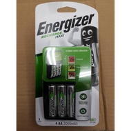 Charger baterai AA / AAA +4pcs baterai AA rechargeable Energizer /