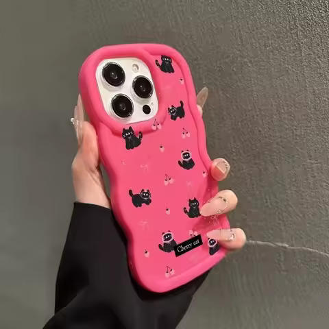 3D Wavy Phone Case For Huawei Nova Y90 Y71 Y70 7i 3i 2 P40 Lite 6 SE P Smart Pro Z Plus Y9S Y8S Y6S 