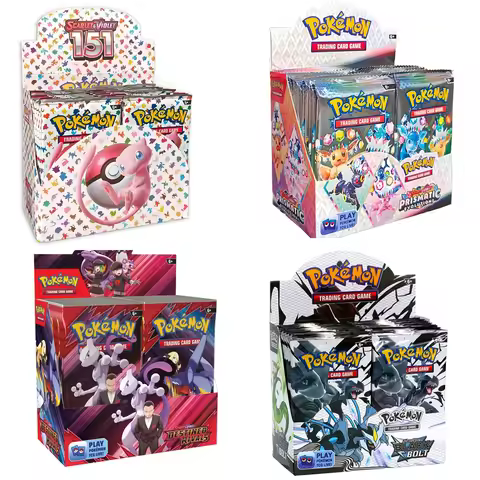 360pcs English Pokémon Trading Card Game MEGA Evolution Phantasmal Flames Collectible Cards Pokémon 