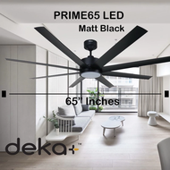 Deka + Prime 65LED 65" DC Motor Remote Ceiling fan / Kipas siling Size Besar