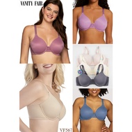 Women's Bra JUMBO Wire VANITY FAIR Thin Foam Full Cup Big Size 44C 44D 44DD 46C Plain Motif Underwir