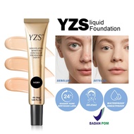 BPOM LONG-LASTING FOUNDATION YZS Liquid Foundation Full Coverage Face Makeup Long-Lasting Waterproof