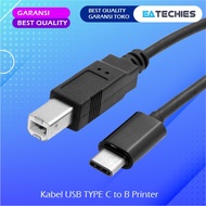 USB Type C to Printer Cable 1.5M 1.5 Meter Type C USB-C to USB B 1.5M
