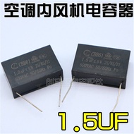 CBB61 Air Conditioning Motherboard Inner Fan Start Capacitor 1.5 uF1.2 uF500V2.5 UF Running Capacito