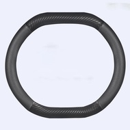 For Volvo EX30 Universal Car Steering Wheel Cover Interior  Accessories Genuine Leather Comfortable 
