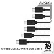 Aukey Cable Micro USB 2.0 - 6pcs - 500092