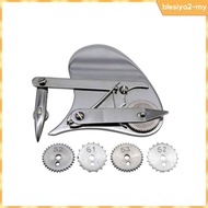 [BlesiyaedMY] Dotting Pen Precision Pattern Pen with Wheels Mechanical Drafting SET a