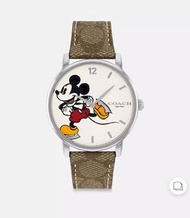 🇨🇦✈️代購 ⛔️截單日：12月5日18:00  ❤️‍🔥🇨🇦加拿大直送 Disney X Coach Grand Watch, 40 Mm
