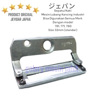 spare part mesin jahit - Sepatu presser foot mesin lubang kancing model juki 771/780/781