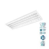 โคมติดลอย LED RACER PANEL ULTRA GLOW 42 วัตต์ 30X120 ซม. DAYLIGHT (1292003)