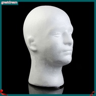 greatdream|  Male Mannequin Head Foam Wig Stand Manikin Head Wig Cap Holder for Store Salon Home