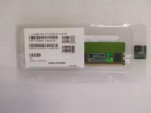 1PC FOR P64336-B21 P64338-0A1 HPE 16GB 1Rx8 DDR5 PC5-4800 UDIMM ECC Gen11 DL20 Memory