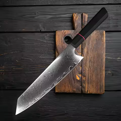 8 Inch Kitchen Knife Chef Knife Combination Set 67 Layers Damascus Knife Set VG10 Sharp Japanese Sli