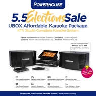 Powerhouse Affordable Home Karaoke System + Powerhouse Touchscreen Jukebox KTV System / Karaoke Box 
