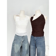 INFINITY : Ensa Top (Ensa) Halter Decorated With Luxurious Gold Accessories Beautiful Slim Fit Shape