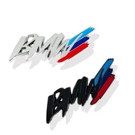 3D Metal M Logo Sport Rear Boot Trunk Badge Emblem Side Wing Fender Sticker for M3 M5 E36 E39 E46 E6