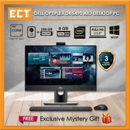 Dell Optiplex 24 5490 AIO Desktop PC (i5-11500T 3.90Ghz,1TB+256GB SSD,8GB,24"FHD,W11P)