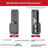 Falcam | Compatible RS4 Mini Quick Release Gimbal Plate Mount Expansion Accessories