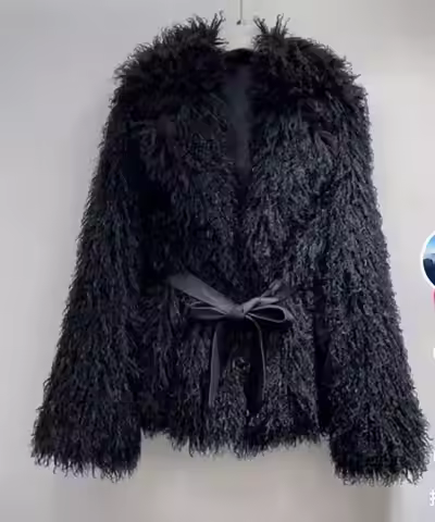 Fur Coats Women Autumn Winter Top Fashion Pink Faux Fur Coat Elegant Thick Warm Faux Fur Jackets for