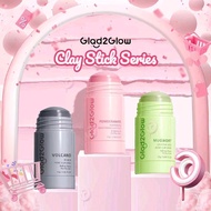 ♥️Afnansa️♥️ Glad2Glow Mugwort Clay Mask Stick || Masker Wajah Face Cl Stick
