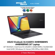 ASUS Vivobook 16 A1605V-AMB9088WS AMB9089WS Laptop - 16" WUXGA/I5-13420H/Intel UHD/16GB D4/512GB SSD