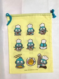 [№ 168] 2010 Sanrio 50th Anniversary Chef Rope Bag - Hangyodon (Sanrio) 水怪 50週年 廚師 索繩袋 布袋