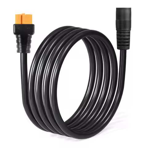 FFYY-14AWG Dc8mm Female DC7909 To XT60 Female Solar Panel Charging Cable For Ecoflow Goal Zero ALLPO