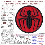 SPIDERMAN 01 PATCH EMBROIDERY LOGO SUPERHERO BET EMBLEM
