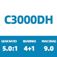 TYJKO 2022 SHIMANO SAHARA C2000S ปั่นรอกตกปลา C2000SHG 1000 2500 3000 4000 5000น้ำทะเลน้ำจืด FGBNU