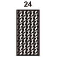 Laser Cutting Plate Fence Ornament, Minimalist Motif Ceiling Partition, Room Divider