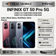 INFINIX GT 50 Pro 5G [24GB*(12+12)GB RAM 256GB/512GB ROM] / GT 30 Pro 5G - Original INFINIX Malaysia