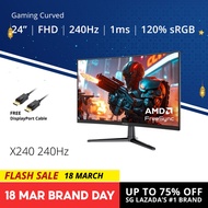 PRISM+ X270 27'' 240Hz 1ms Curved Adaptive-Sync Gaming Monitor [1920 x 1080]