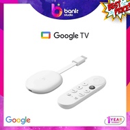 (ประกัน 1ปี) Chromecast Gen4 with google TV 4K สีขาว #รีโมท #รีโมททีวี #รีโมทแอร์ #รีโมด #กล่องทีวี #กล่องรับสัญญาณ #กล่องดิจิตอล #กล่องแอนดอย