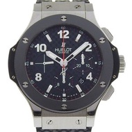 Hublot Big Bang watch, caliber HUB4100 301.SB.131.RX, stainless steel, ceramic, and rubber, automati