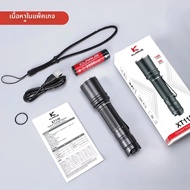 Klarus XT11R ที่มีประสิทธิภาพไฟฉายยุทธวิธี LUMINUS SST-40 1300lm 18650 ชาร์จไฟฉาย 18650 แบตเตอรี่สํา