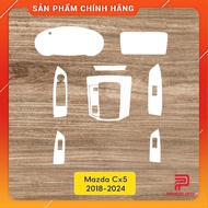 Mazda Cx5 2018-2025: Film PPF TPU Cao cấp dán chống xước nội thất. Che mờ vết xước cũ phục hồi vết x