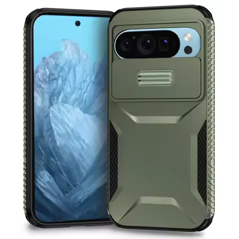 Shockproof Case For Google Pixel 9 Pro XL 9 8 8A 8 Pro 7 7A 7 Pro Cover Slide Camera Protective