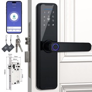 Door handle Smart door lock lock fingerprint door handle Digital Keyless lock