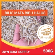 Ikan Bilis Mata Biru Halus - (500G)